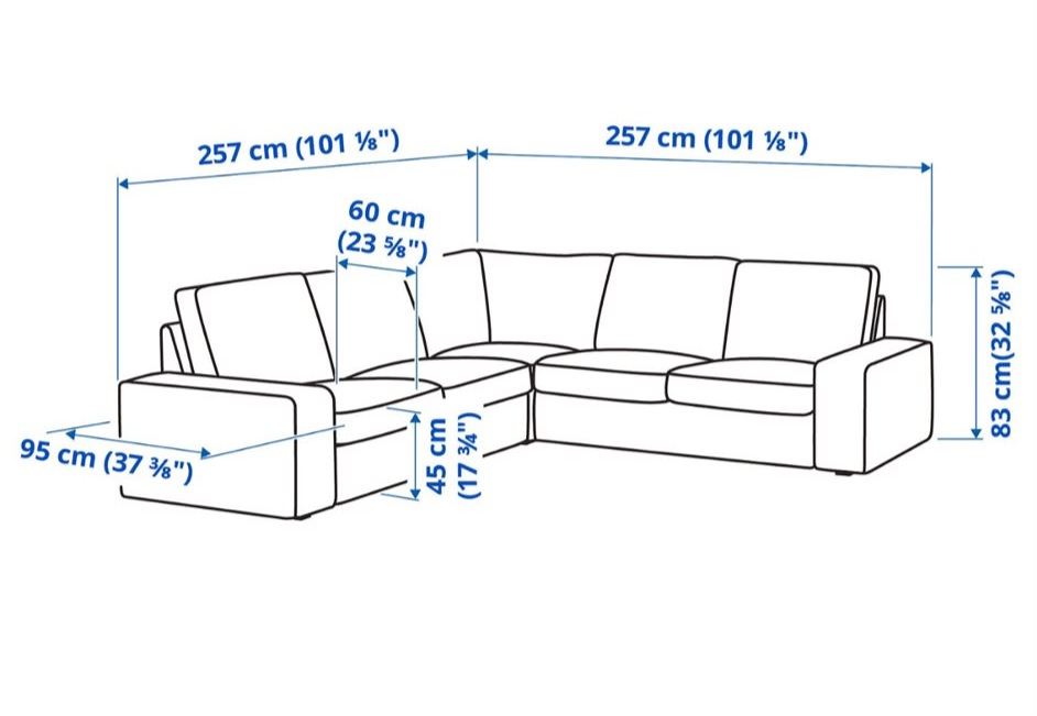 IKEA KIVIK -kulmasohva — kuva 5
